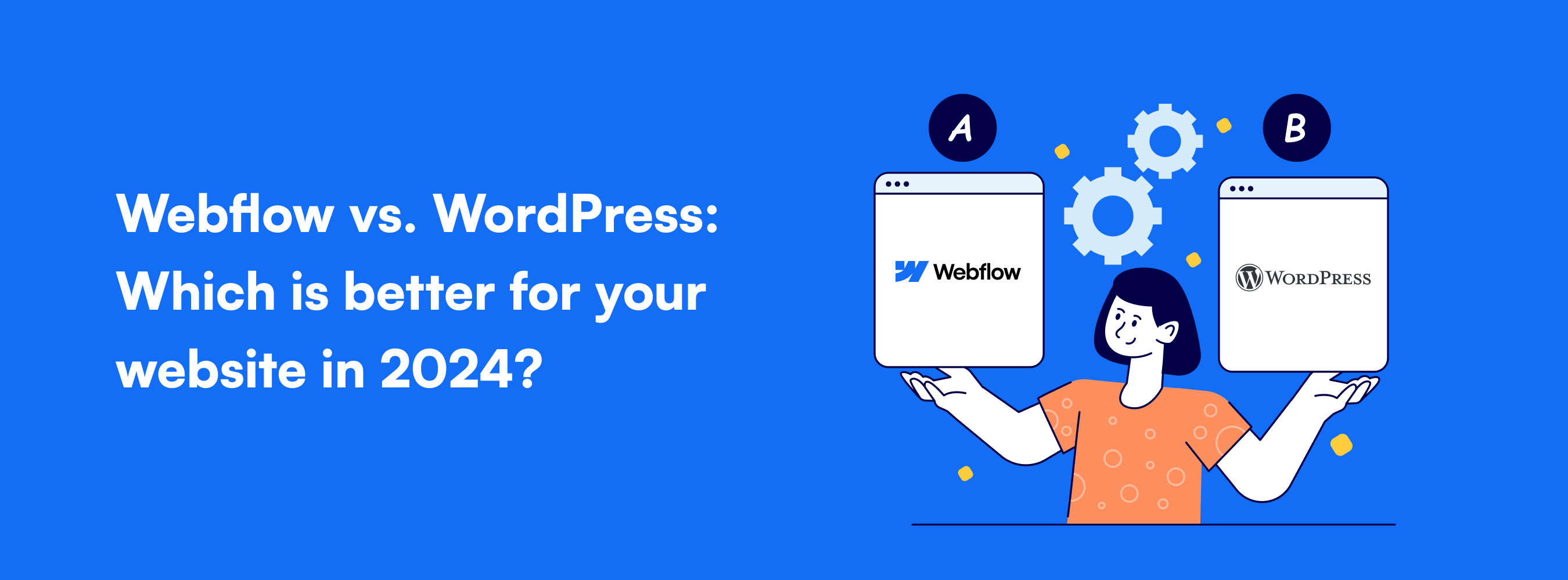 Webflow vs. WordPress_ Which is better for your website in 2024